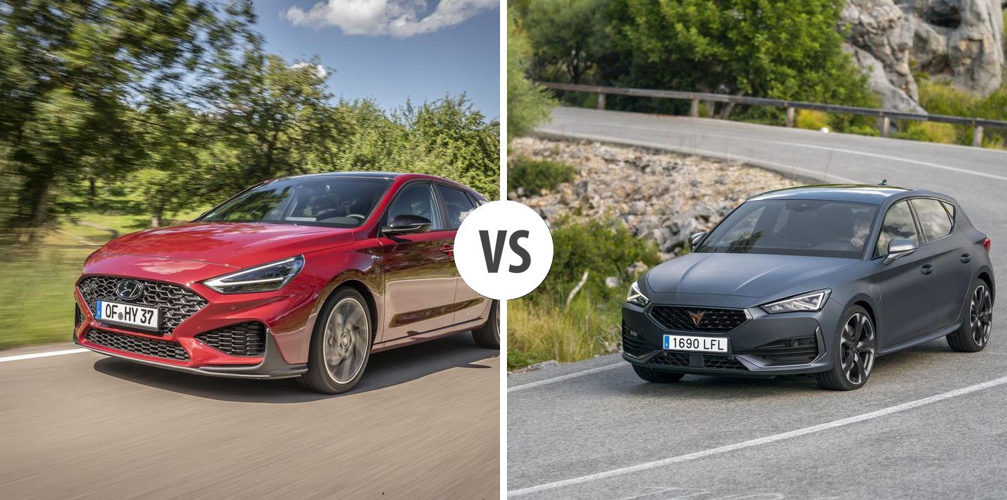 Hyundai i30 VS CUPRA Leon – Vergleiche Preise, Leistung, Kofferraum ...
