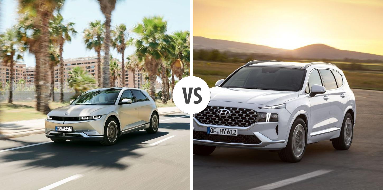 Hyundai IONIQ 5 VS Hyundai Santa Fe – Vergleiche Preise, Leistung ...
