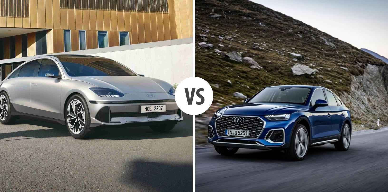 Hyundai IONIQ 6 VS Audi Q5 Sportback Autovergleich AUTOGOTT.DE