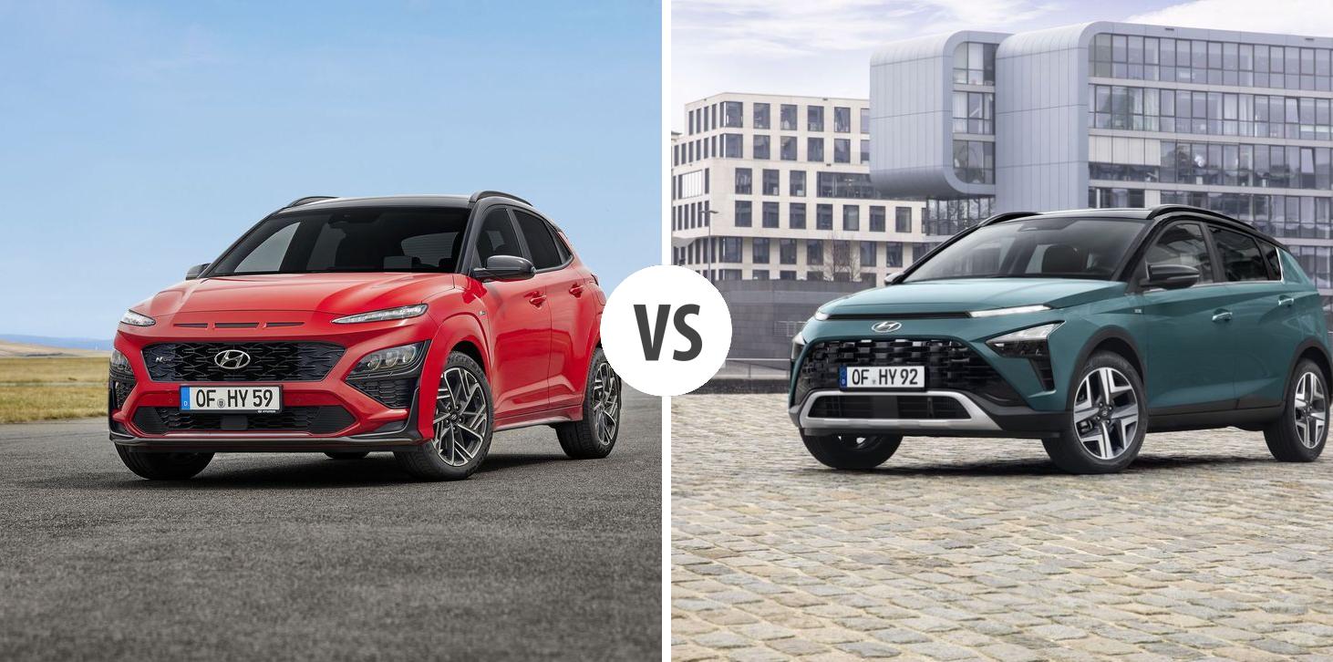 Hyundai Kona VS Hyundai Bayon – Vergleiche Preise, Leistung, Kofferraum ...