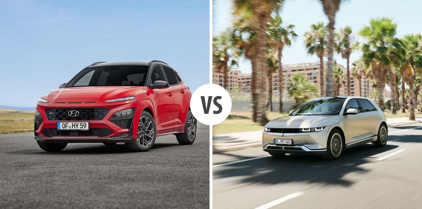 Hyundai Kona VS Hyundai IONIQ 5 Autovergleich AUTOGOTT.DE