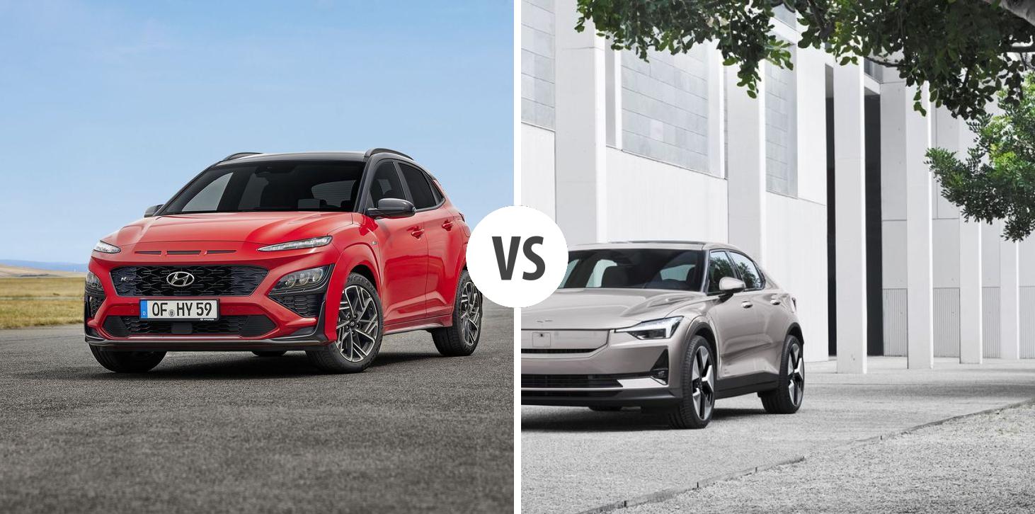 Hyundai Kona VS Polestar 2 Autovergleich AUTOGOTT.DE