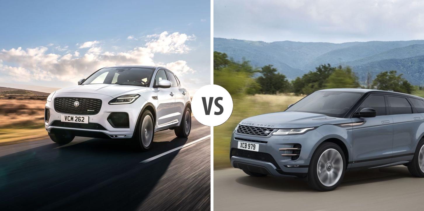 Jaguar EPACE VS Land Rover Range Rover Evoque Autovergleich AUTOGOTT.DE