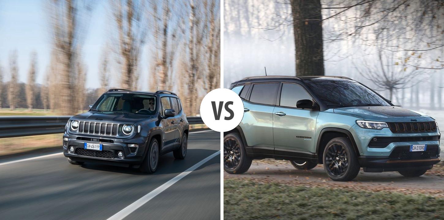 Jeep Renegade VS Jeep Compass Autovergleich AUTOGOTT.DE