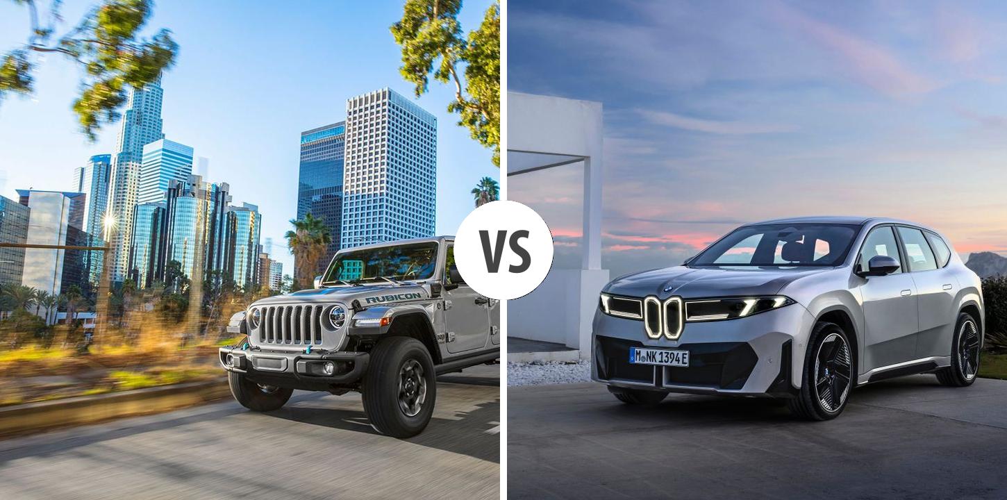 Jeep Wrangler VS BMW iX3 – Vergleiche Preise, Leistung, Kofferraum ...