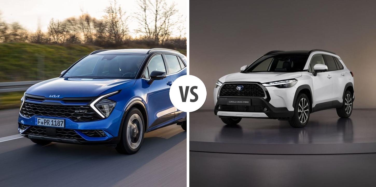 KIA Sportage VS Toyota Corolla Cross – Vergleiche Preise, Leistung ...