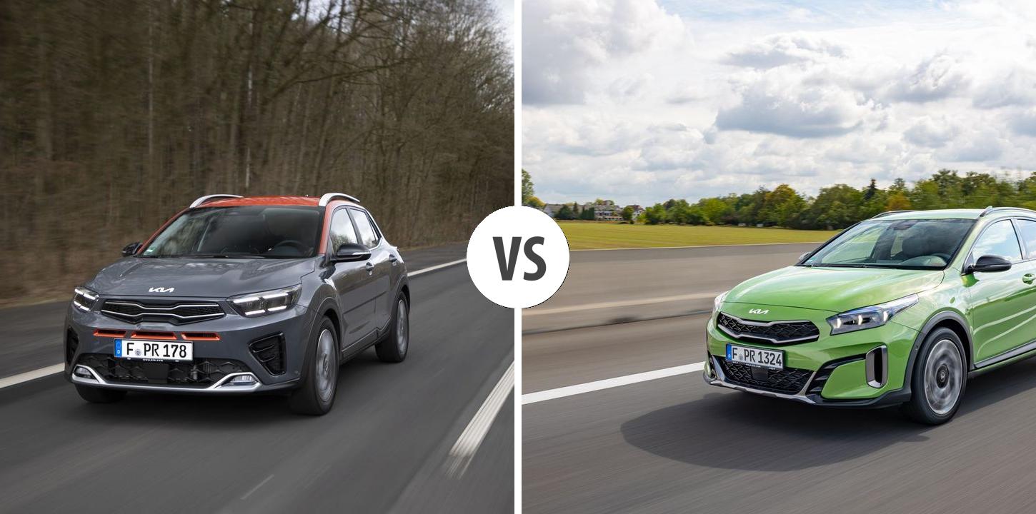 KIA Stonic VS KIA XCeed Autovergleich AUTOGOTT.DE