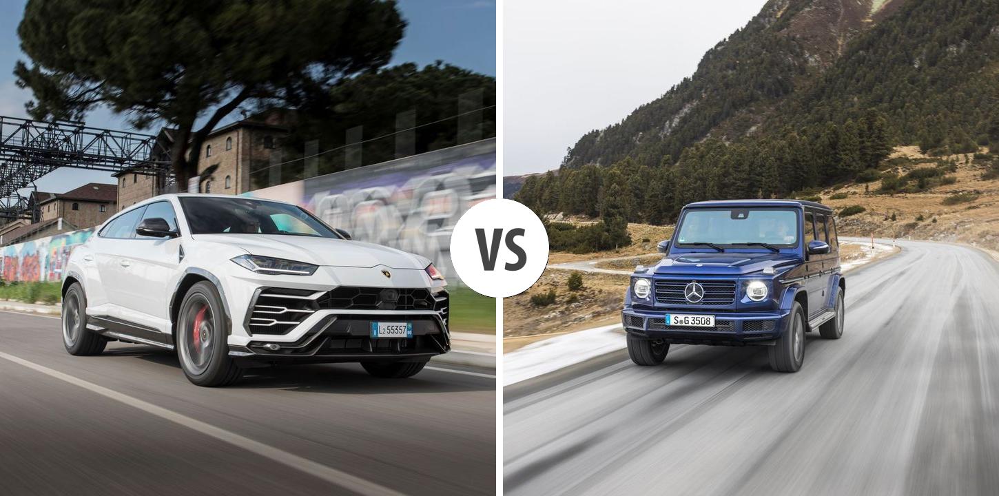 Urus VS Mercedes GKlasse Autovergleich AUTOGOTT.DE