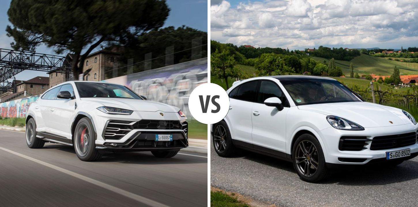 Urus VS Porsche Cayenne Coupé Autovergleich AUTOGOTT.DE