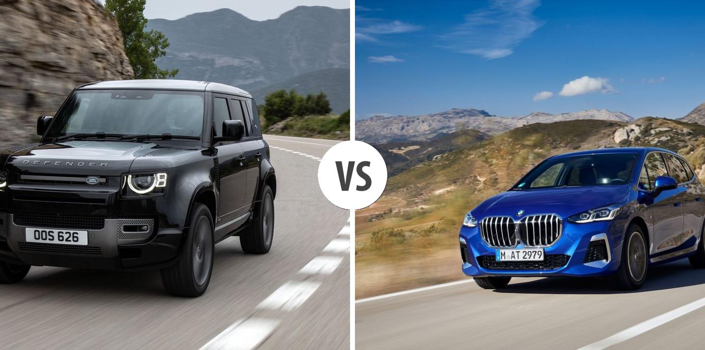 Land Rover Defender VS BMW 2er Active Tourer – Vergleiche Preise ...
