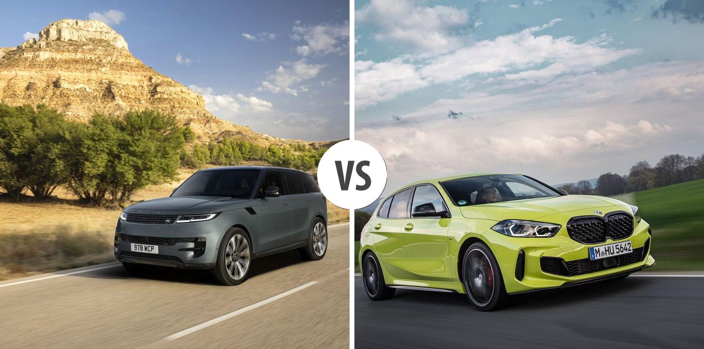Land Rover Range Rover Sport VS BMW 1er – Vergleiche Preise, Leistung ...