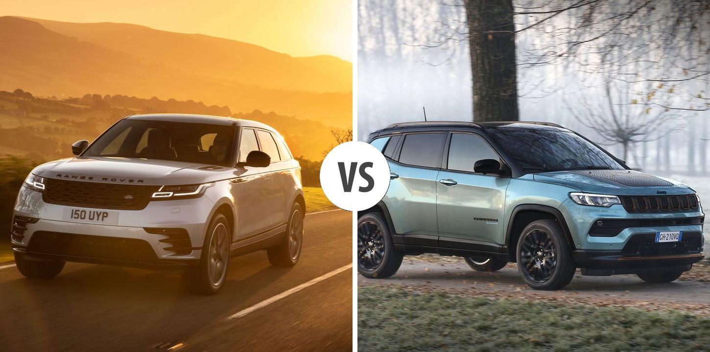 Land Rover Range Rover Velar VS Jeep Compass Autovergleich AUTOGOTT.DE