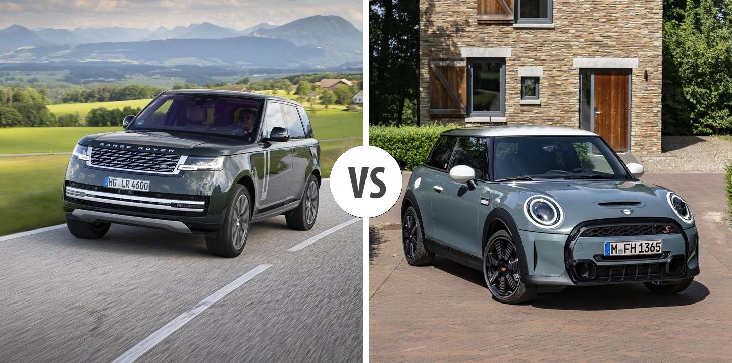 Range Rower Mini Land Rover Range Rover VS Mini MINI – Vergleiche Preise, Leistung ...