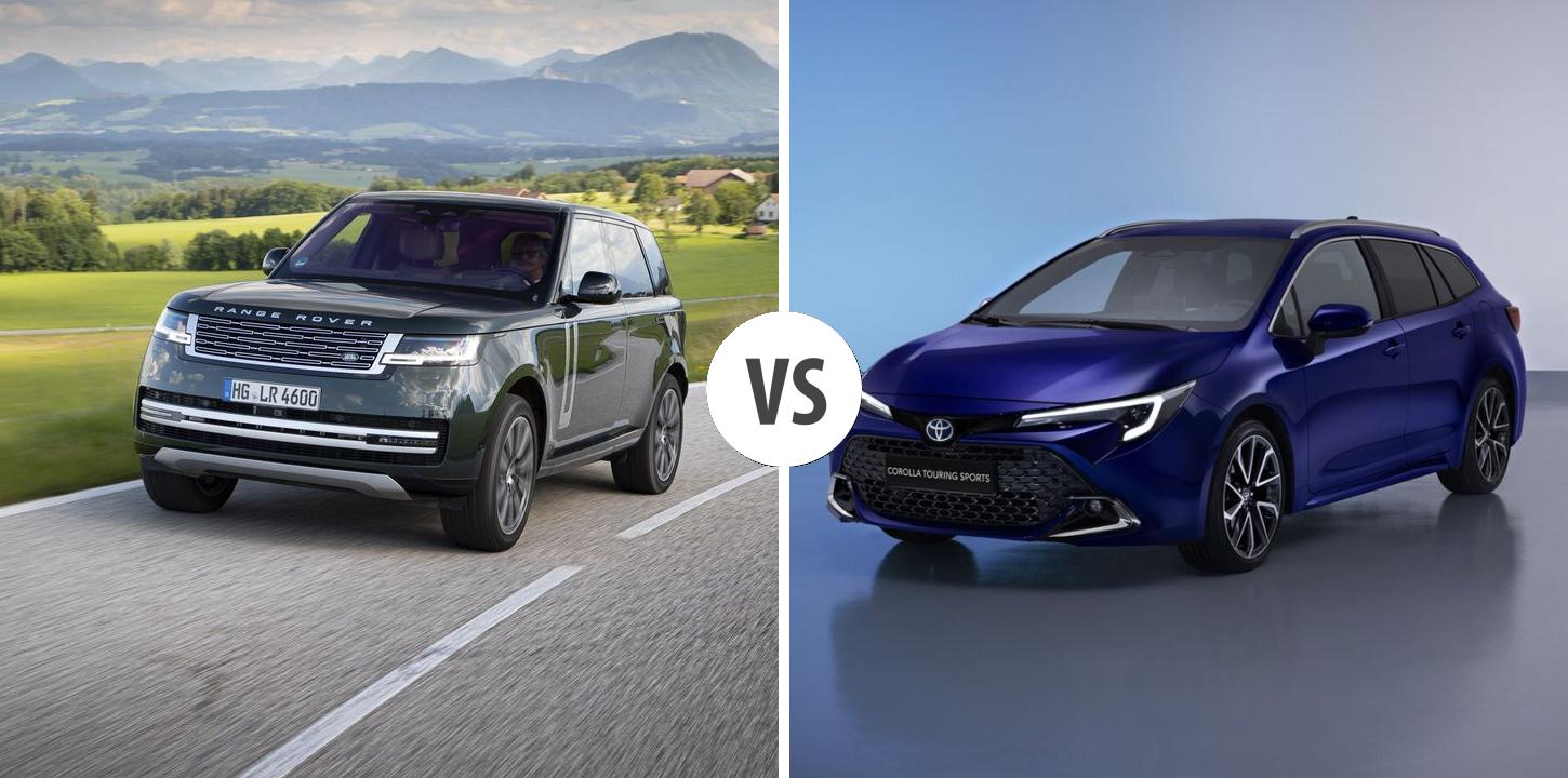 Land Rover Range Rover VS Toyota Corolla Touring Sports – Vergleiche ...