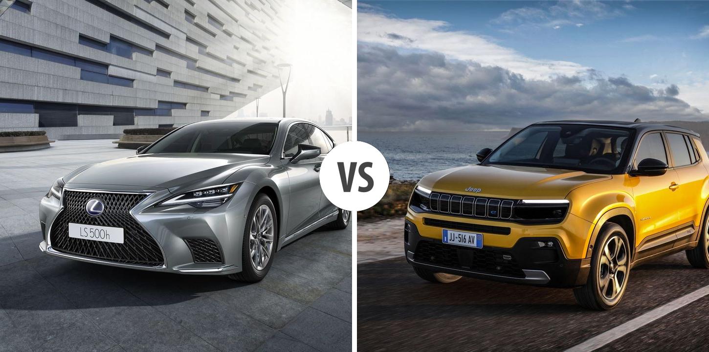 Lexus Jeep Class Lexus LS VS Jeep Avenger Electric – Vergleiche Preise, Leistung ...