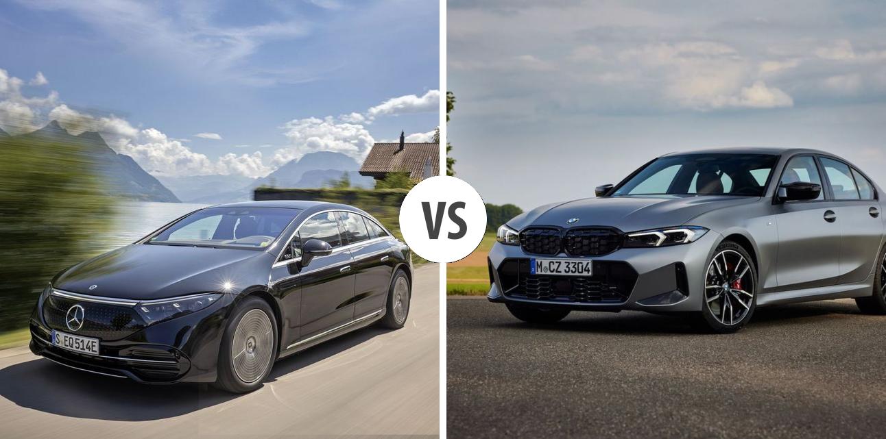 Mercedes EQS Limousine VS BMW 3er Limousine – Vergleiche Preise ...
