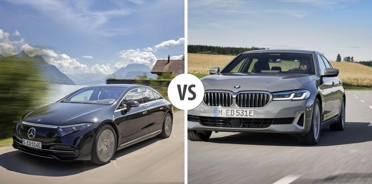 Mercedes EQS Limousine VS BMW 5er Limousine – Vergleiche Preise ...