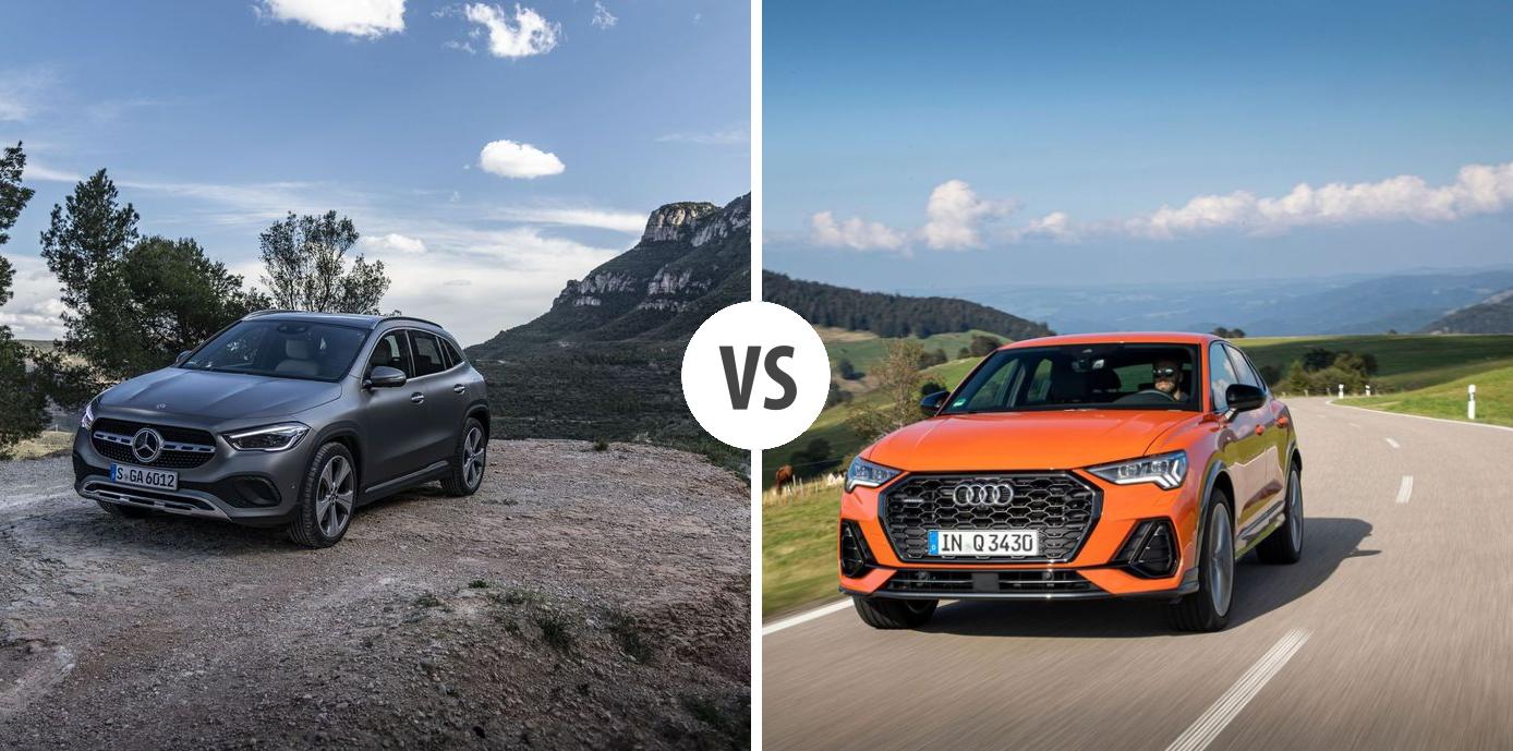 Mercedes GLA VS Audi Q3 Sportback Autovergleich AUTOGOTT.DE