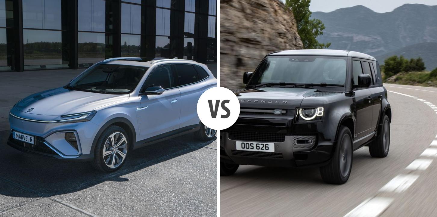 MG Marvel R VS Land Rover Defender – Vergleiche Preise, Leistung ...
