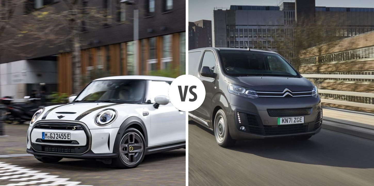 Mini Cooper Electric VS Citroën Spacetourer Autovergleich | AUTOGOTT.DE