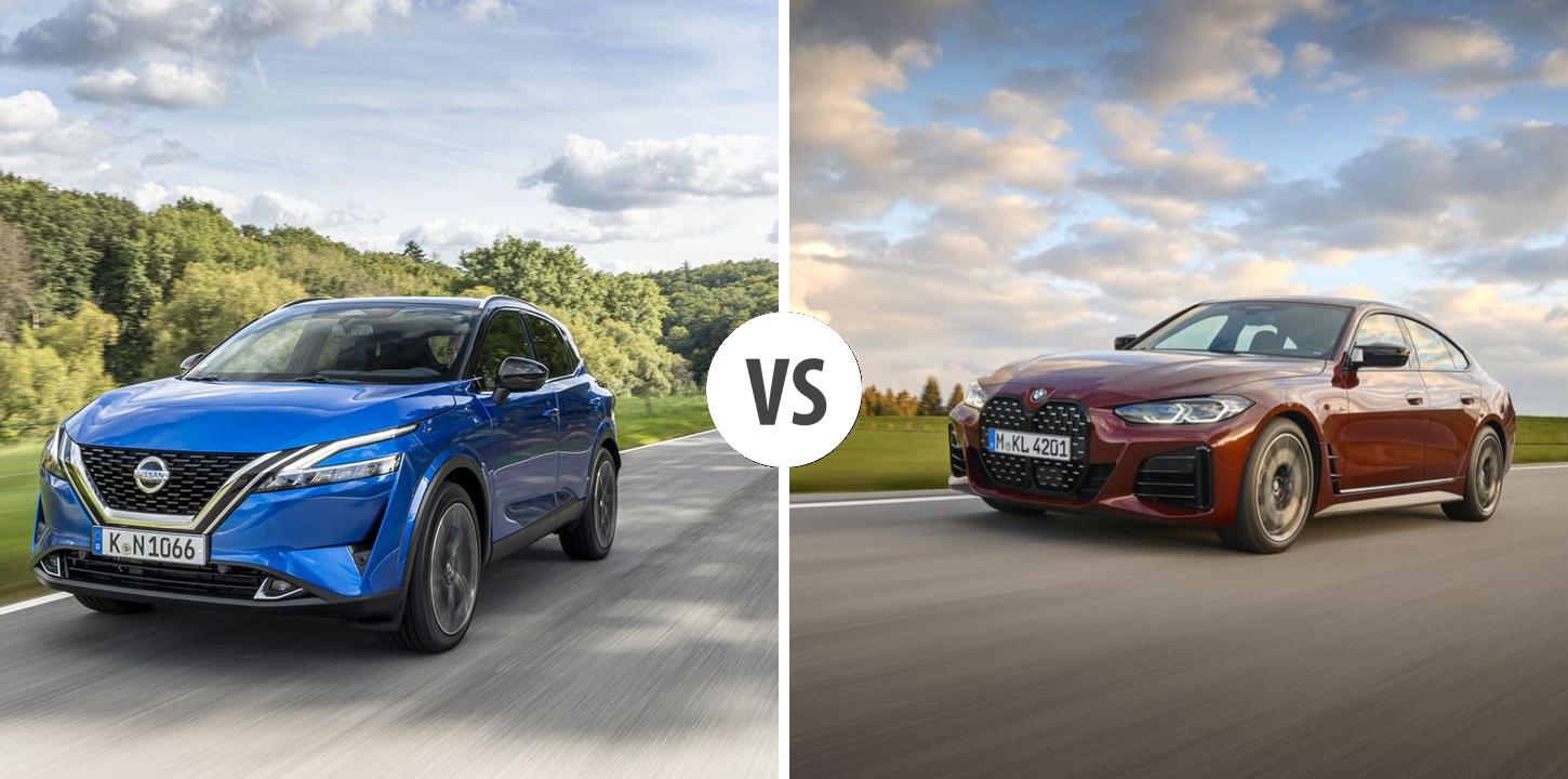 Nissan Qashqai VS BMW 4er Gran Coupé – Vergleiche Preise, Leistung ...