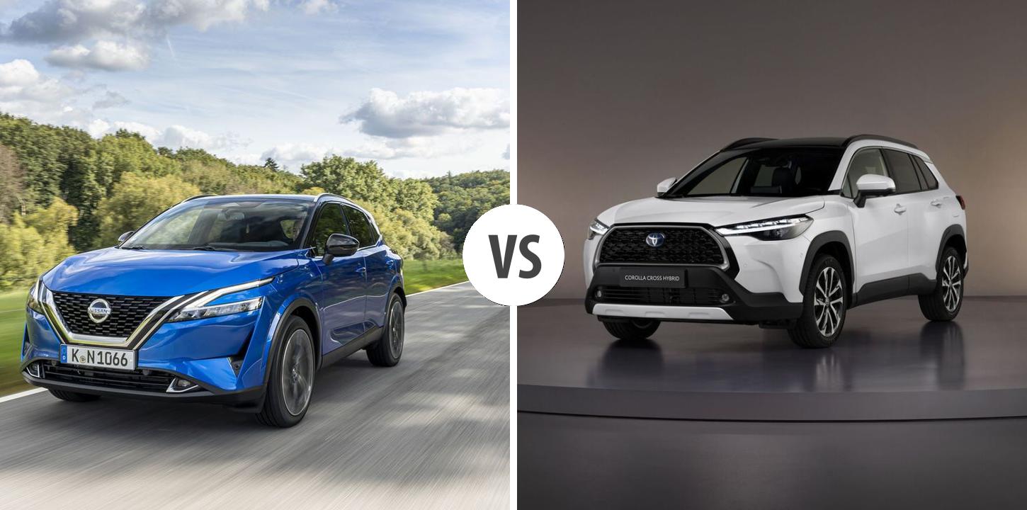 Nissan Qashqai VS Toyota Corolla Cross – Vergleiche Preise, Leistung ...