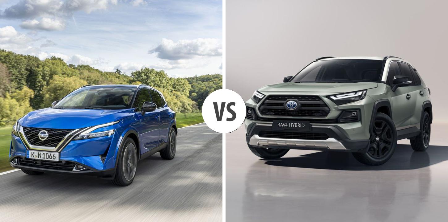 Nissan Qashqai VS Toyota RAV4 ??? Vergleiche Preise, Leistung, Kofferraum ...