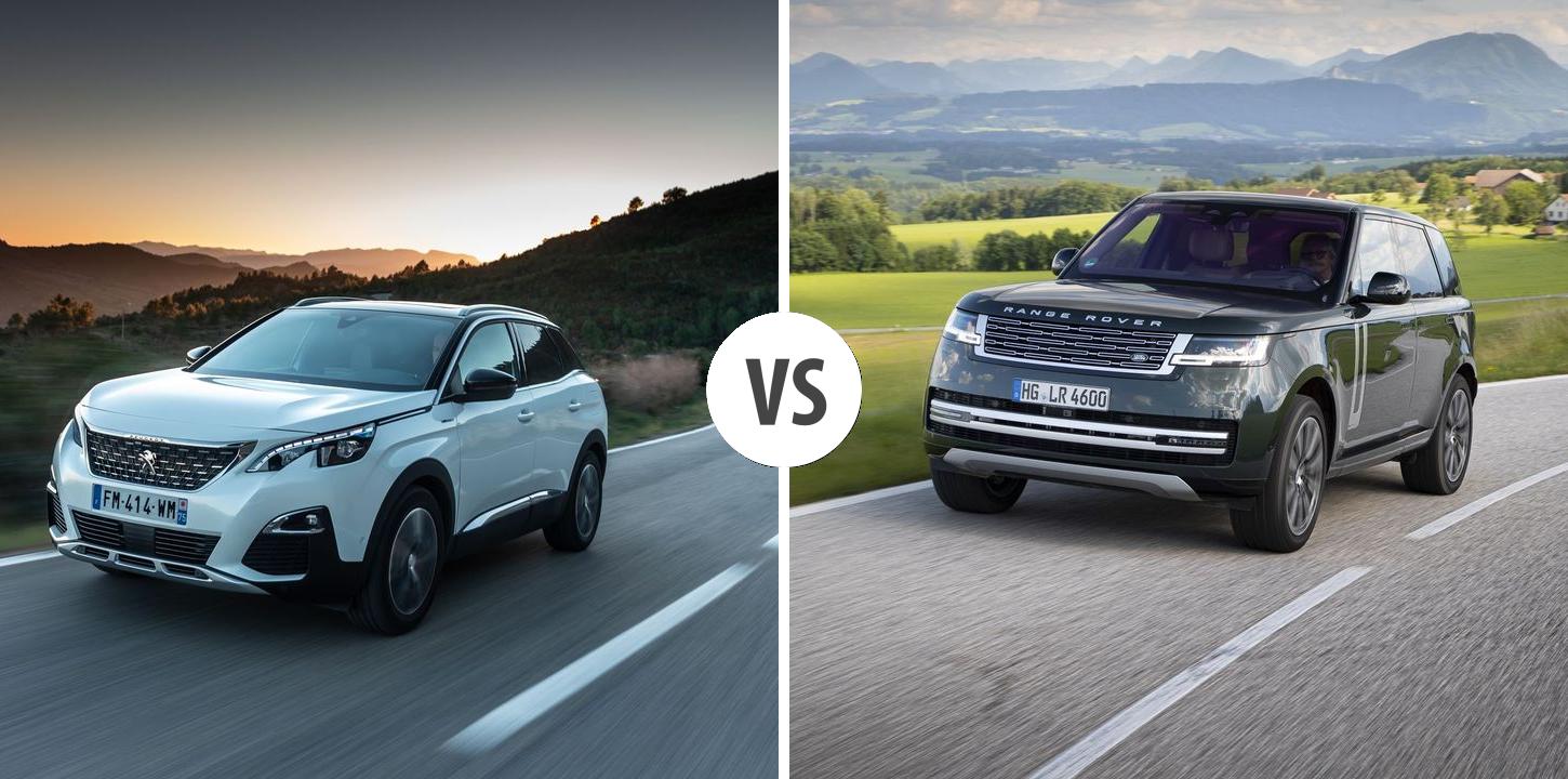Peugeot 3008 VS Land Rover Range Rover Autovergleich | AUTOGOTT.DE
