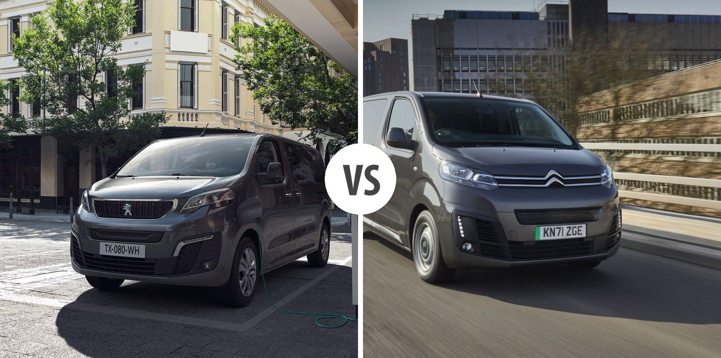 Peugeot e-Traveller VS Citroën ë-Spacetourer Autovergleich | AUTOGOTT.DE