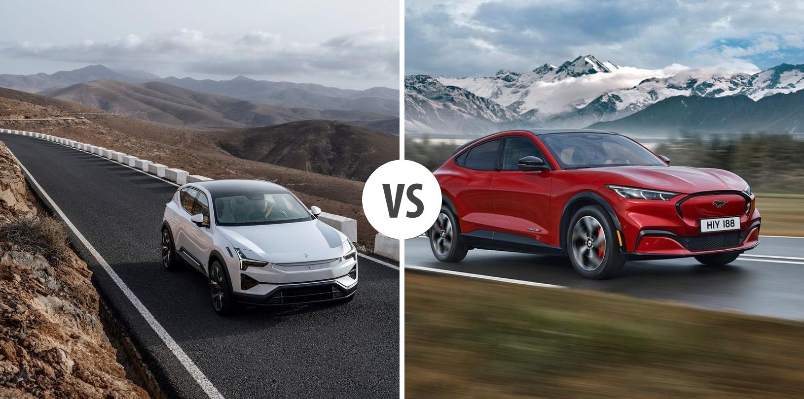 Polestar 3 VS Ford Mustang MachE Autovergleich AUTOGOTT.DE