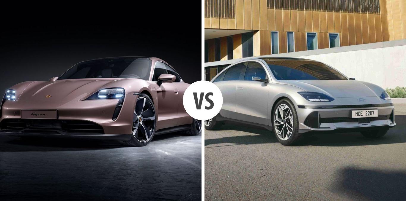 Porsche Taycan VS Hyundai IONIQ 6 – Vergleiche Preise, Leistung ...
