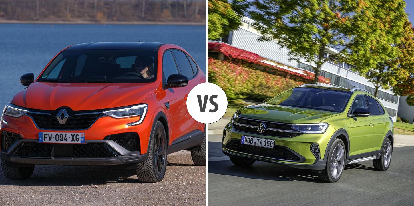 Renault Arkana VS Volkswagen Taigo Autovergleich