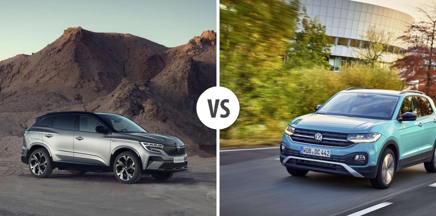 Renault Austral VS Volkswagen T Cross Vergleiche Preise Leistung 