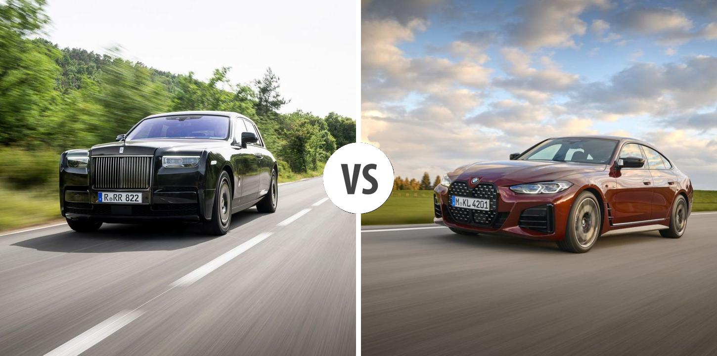 Rolls-Royce Phantom VS BMW 4er Gran Coupé Autovergleich | AUTOGOTT.DE