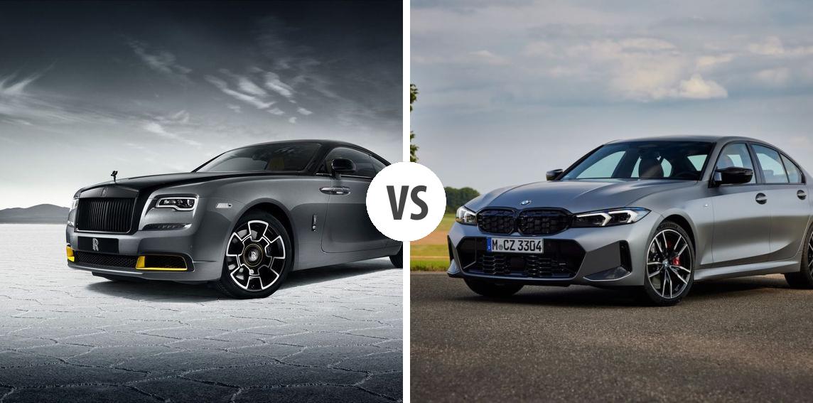 Rolls-Royce Wraith VS BMW 3er Limousine – Wer schneidet besser ab ...