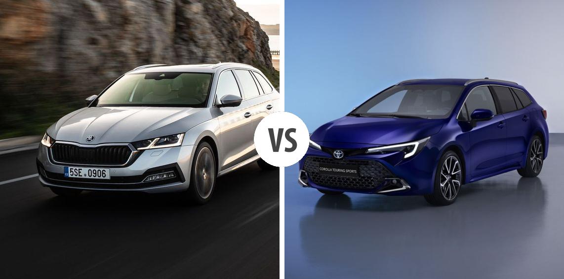 Skoda Octavia Combi VS Toyota Corolla Touring Sports Autovergleich ...