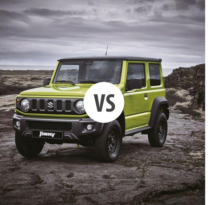 Suzuki Jimny VS MG HS/EHS - Vergleiche Preise, Leistung, Kofferraum