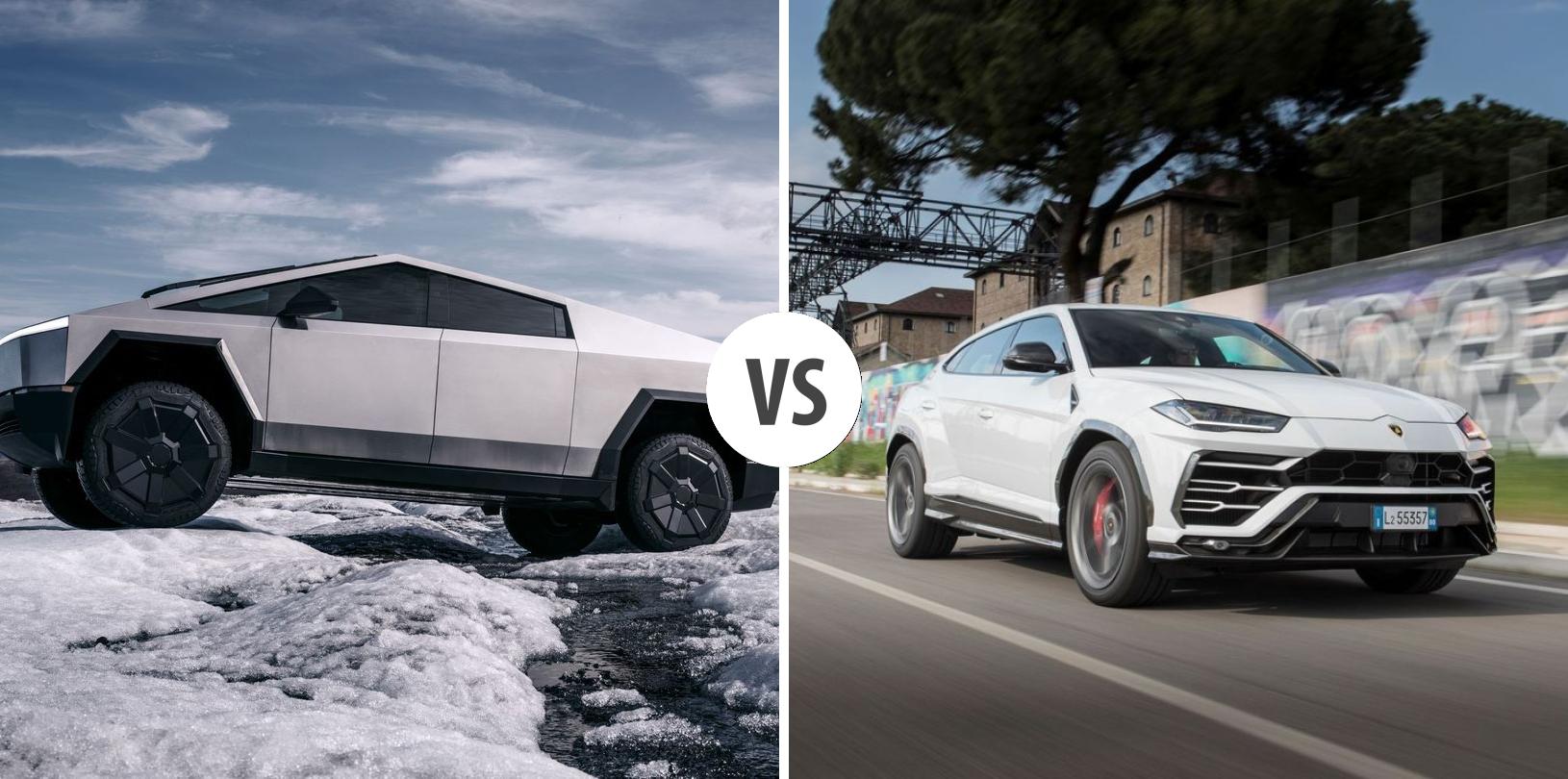 TESLA Cybertruck VS Urus Autovergleich AUTOGOTT.DE