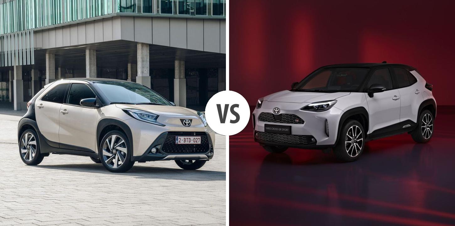 Toyota Aygo X VS Toyota Yaris Cross Autovergleich | AUTOGOTT.DE