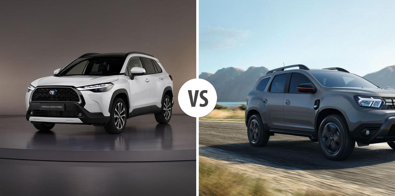 Toyota Corolla Cross VS Dacia Duster – Vergleiche Preise, Leistung ...