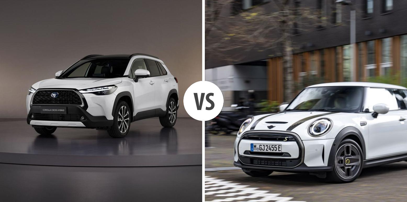 Toyota Corolla Cross VS Mini Cooper Electric – Vergleiche Preise ...