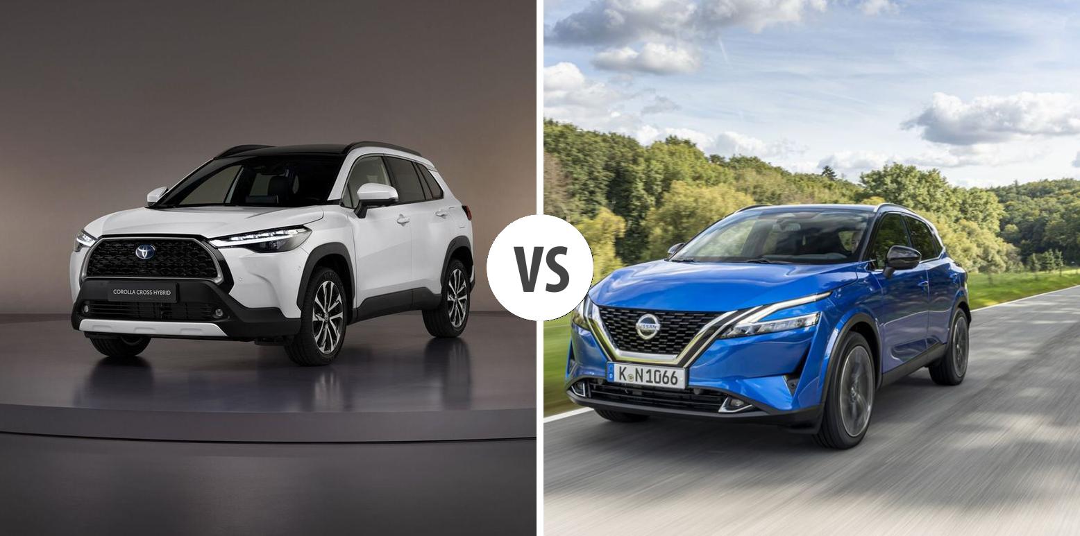 Toyota Corolla Cross VS Nissan Qashqai – Vergleiche Preise, Leistung ...