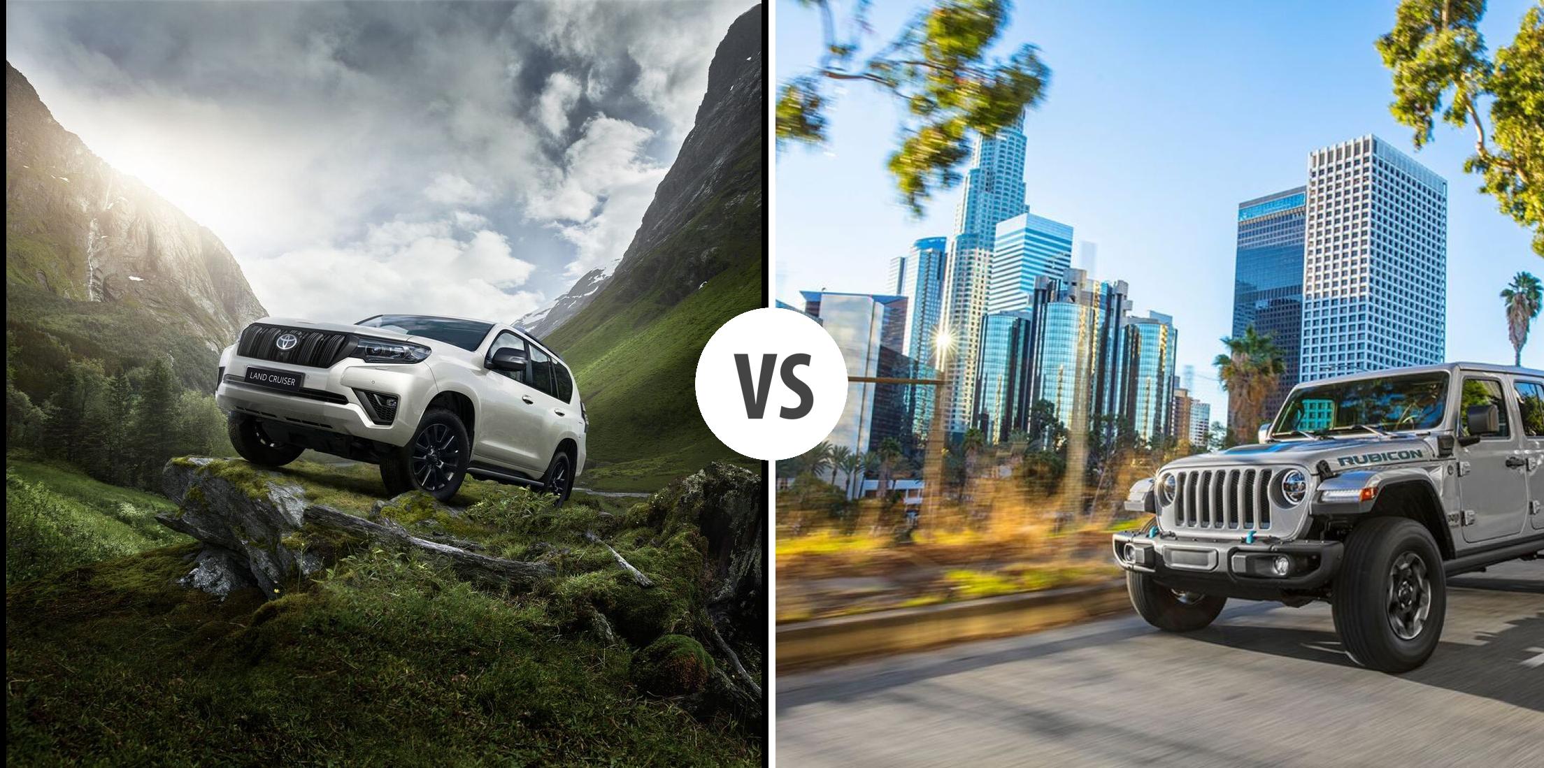 Toyota Land Cruiser VS Jeep Wrangler – Vergleiche Preise, Leistung ...
