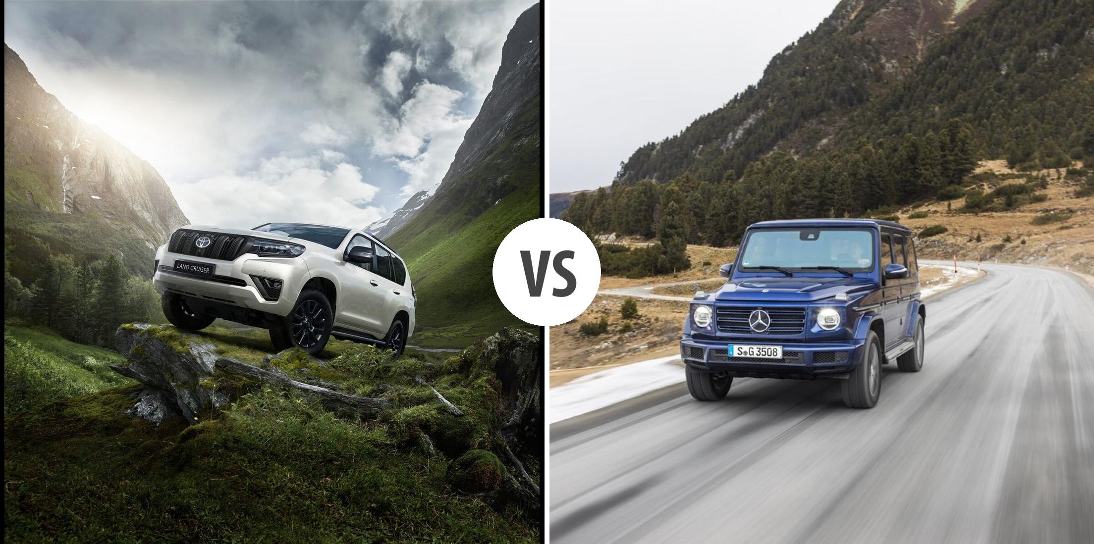 Amazing G Class Vs Land Cruiser Gallery