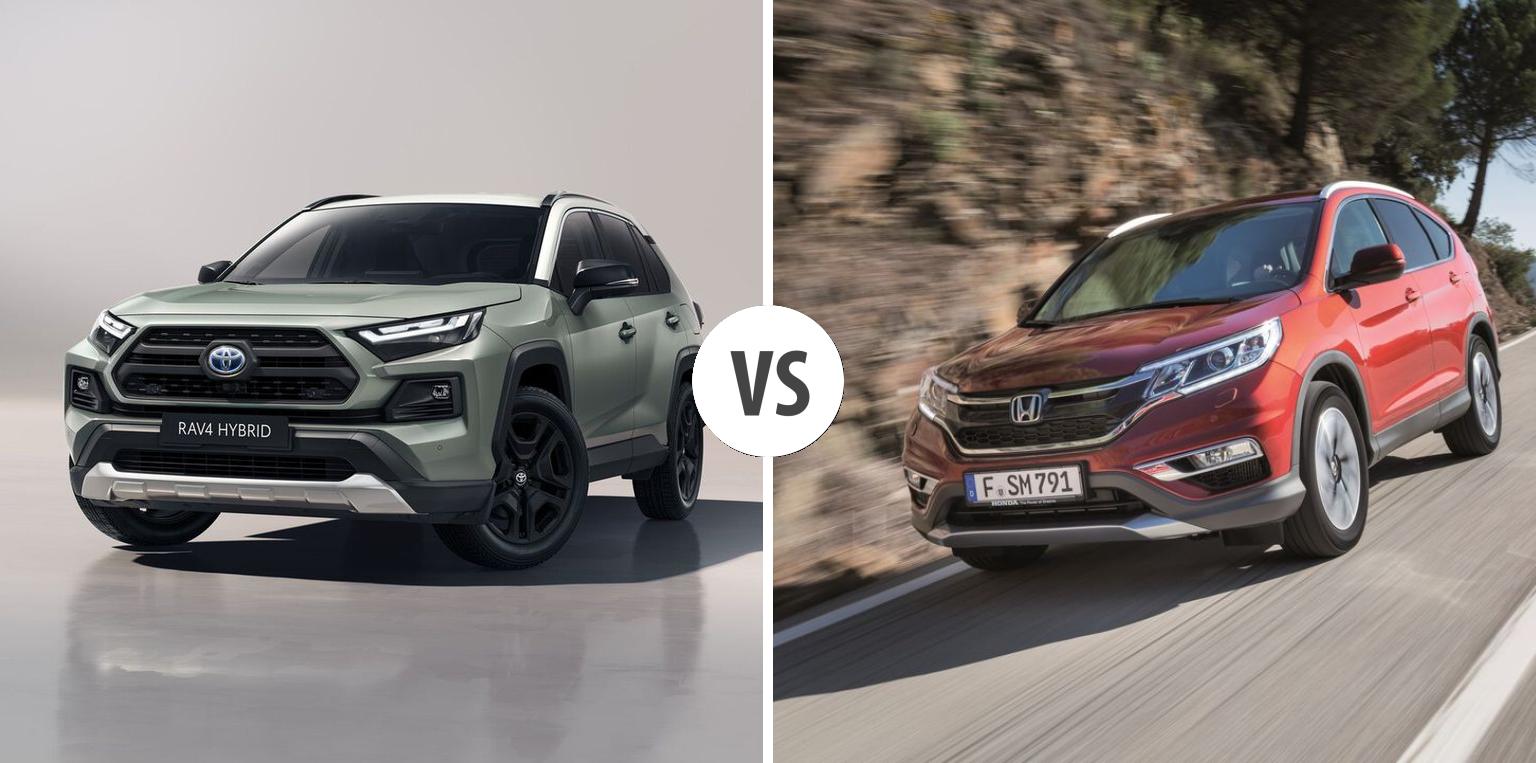 Toyota RAV4 VS Honda CRV Autovergleich AUTOGOTT.DE