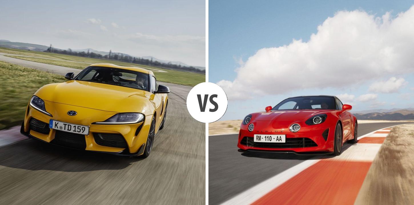Toyota Supra VS Alpine A110 – Vergleiche Preise, Leistung, Kofferraum ...