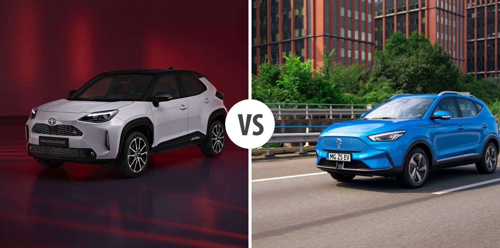 Toyota Yaris Cross VS MG ZS EV – Vergleiche Preise, Leistung ...