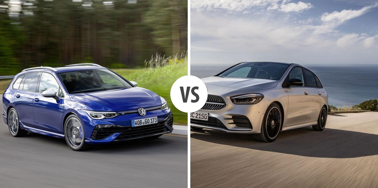Volkswagen Golf Variant VS Mercedes B-Klasse – Vergleiche Preise ...