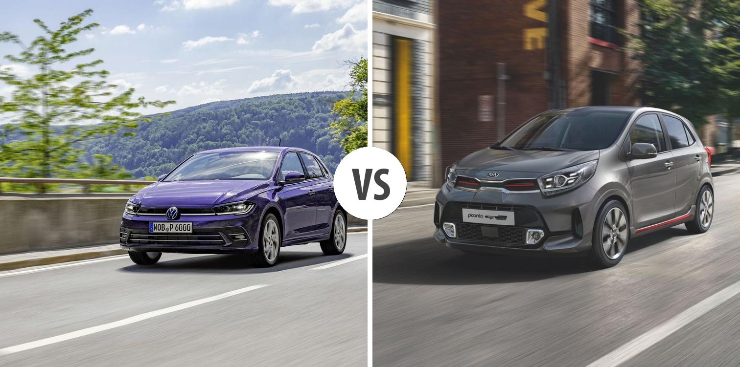Volkswagen Polo VS KIA Picanto Autovergleich | AUTOGOTT.DE