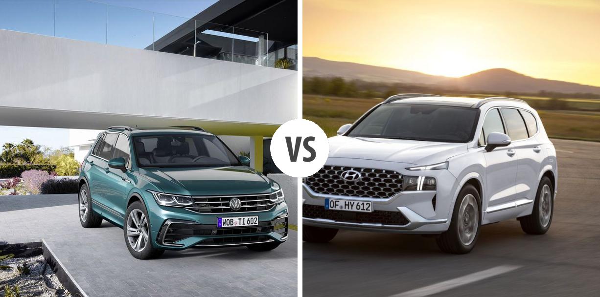 Volkswagen Tiguan VS Hyundai Santa Fe – Vergleiche Preise, Leistung ...